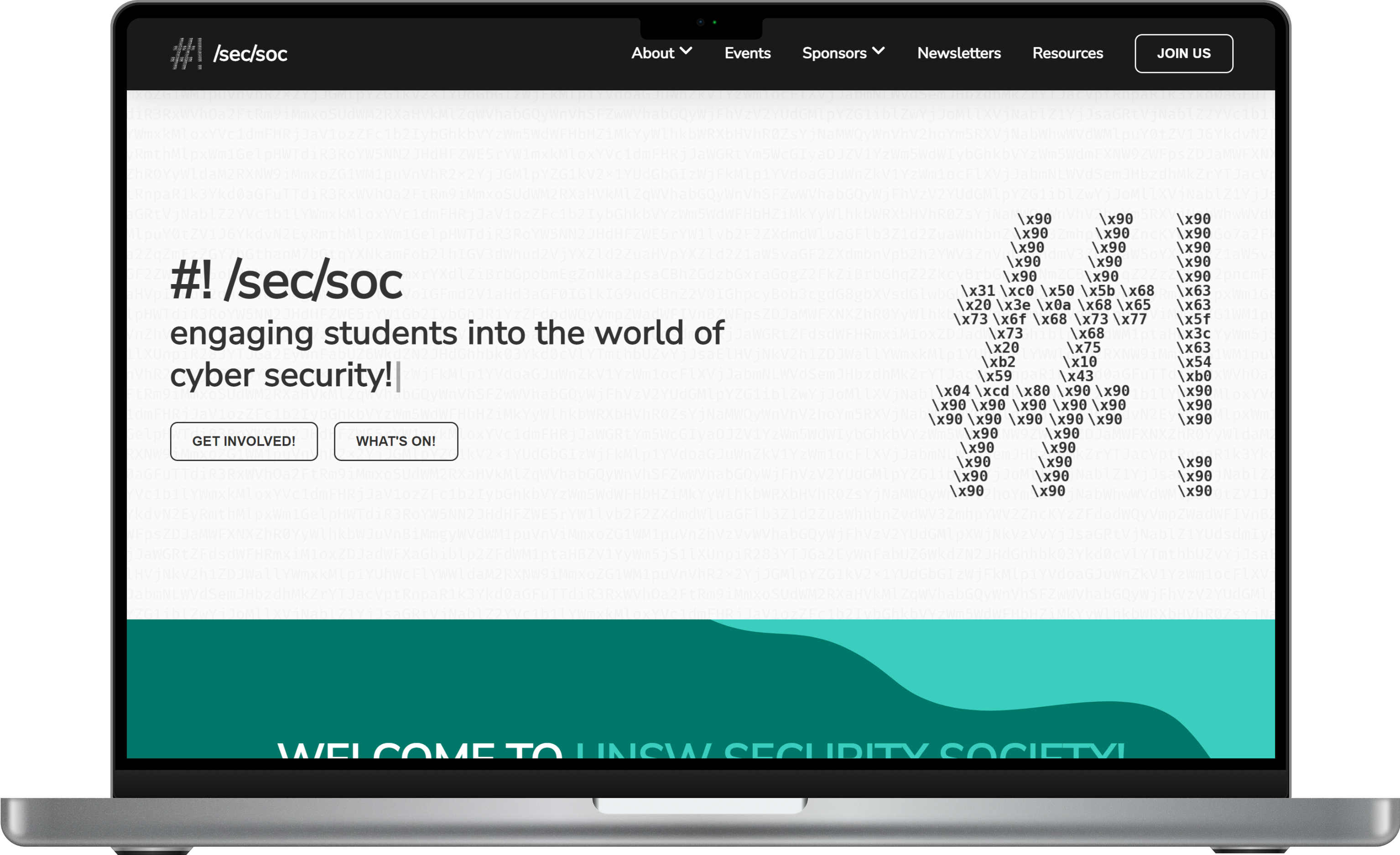 UNSW Security Society Website